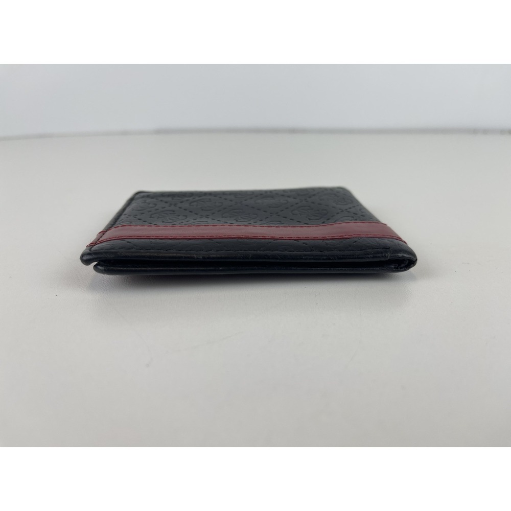 GUESS 31GU13X008 Men Bifold Wallet - Black/Red, used - Picture 4 of 6